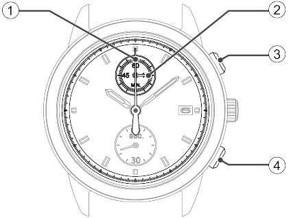 8T61_Names of the parts Stopwatch